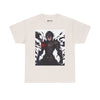 Dark Warrior Unisex Heavy Cotton Tee - Epic Battle Graphic Tee for Fans