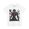Dark Warrior Unisex Heavy Cotton Tee - Epic Battle Graphic Tee for Fans