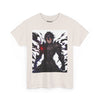 Dark Warrior Unisex Heavy Cotton Tee - Epic Battle Graphic Tee for Fans